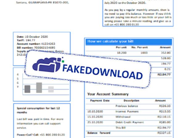 Brazil ENEL Proof Address (psd)