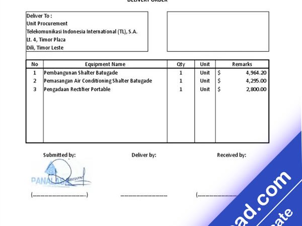 Timor Proof Address (psd)