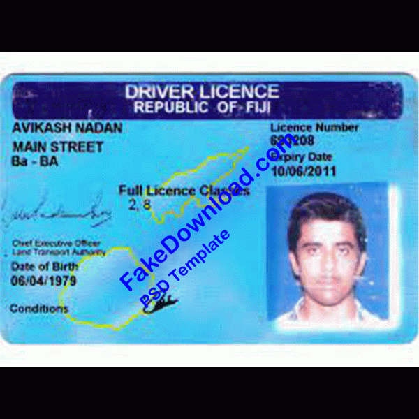 Fiji Driver License