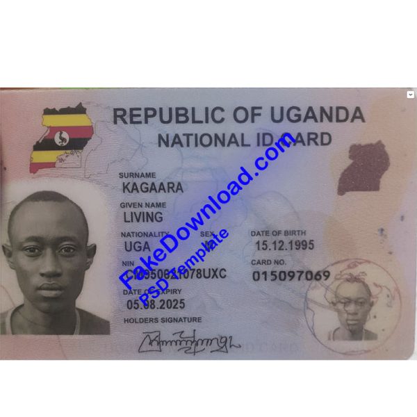 Uganda national id card