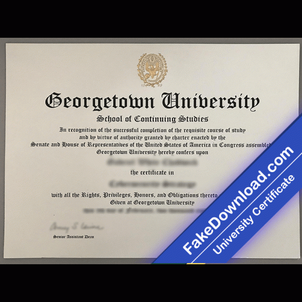 Georgetown University Template (psd)