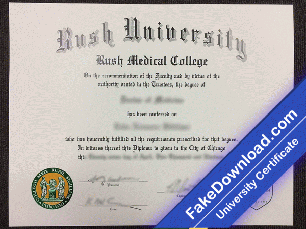 Rush University Template (psd)