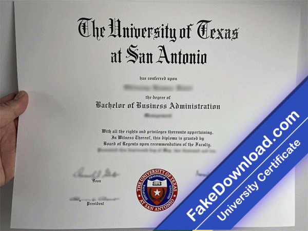 The University of Texas at San Antonio Template (psd)
