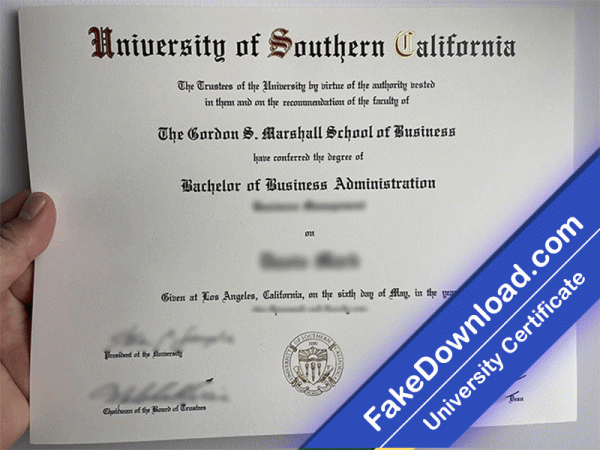 University of Southern California Template (psd)