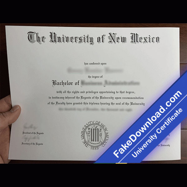 The University of New Mexico Template (psd)