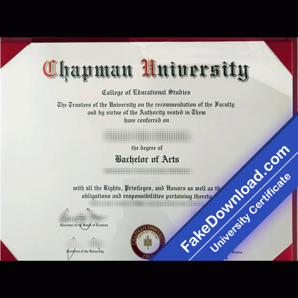 Chapman University Template (psd)