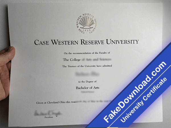 Case Western Reserve University Template (psd)