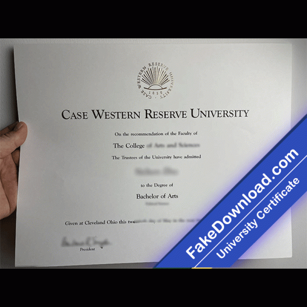 Case Western Reserve University Template (psd)