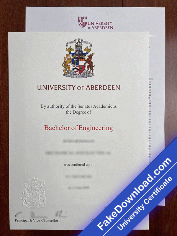 Aberdeen University Template (psd)