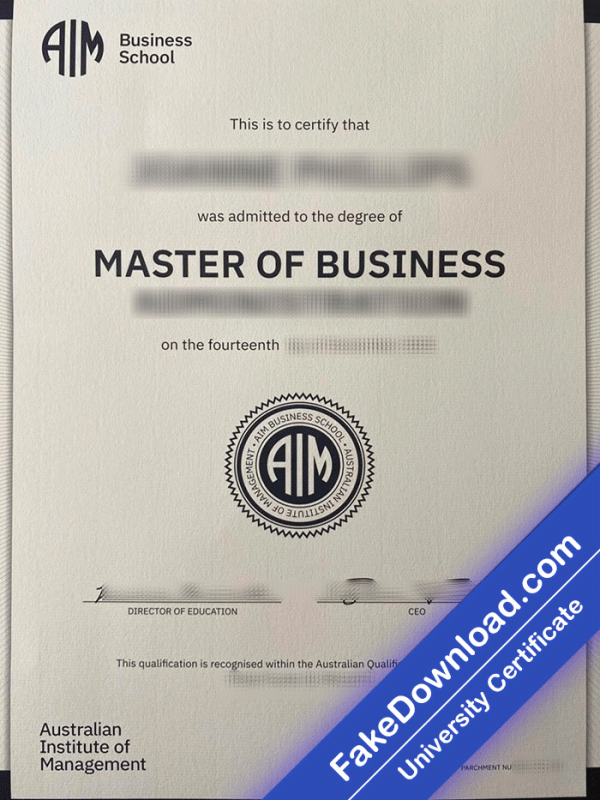 AIM Business School University Template (psd)