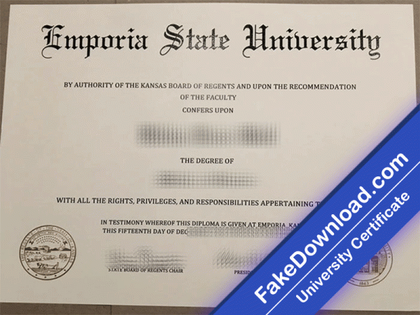 Emporia State University Template (psd)