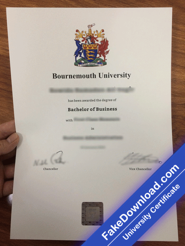 Bournemouth University Template (psd)