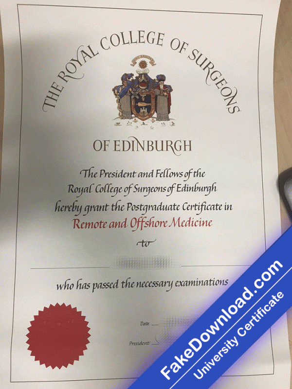 Royal College of Surgeons of Edinburgh Template (psd)