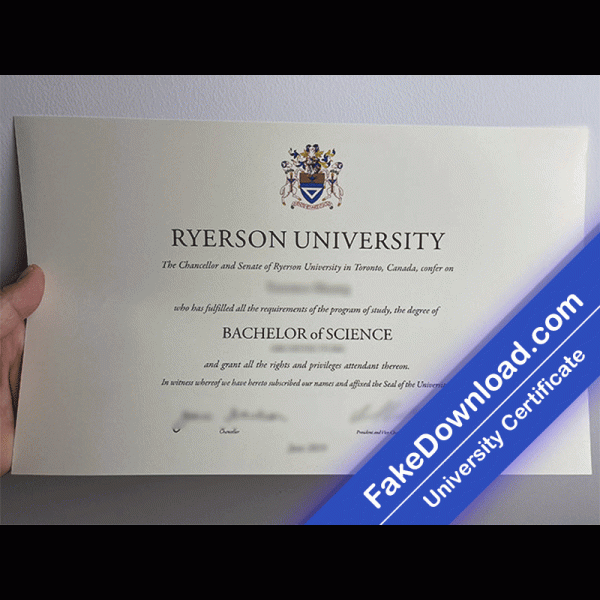 Ryerson University Template (psd)