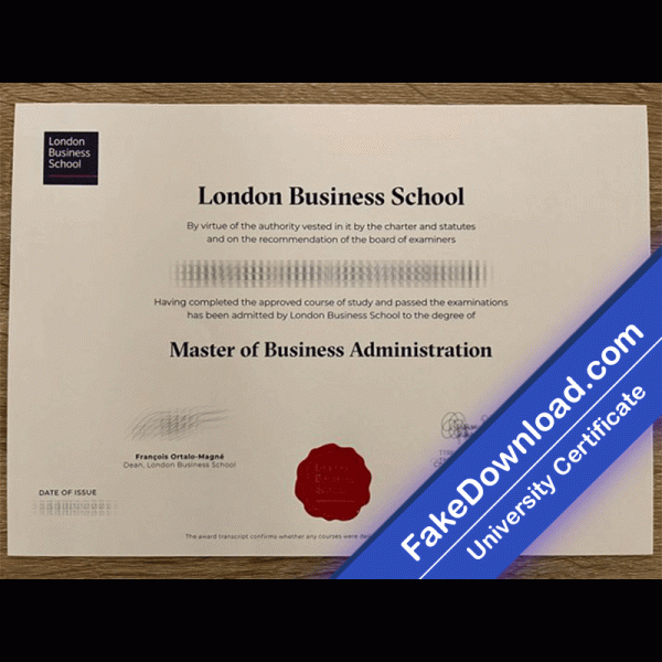 London Business School (LBS) University Template (psd)