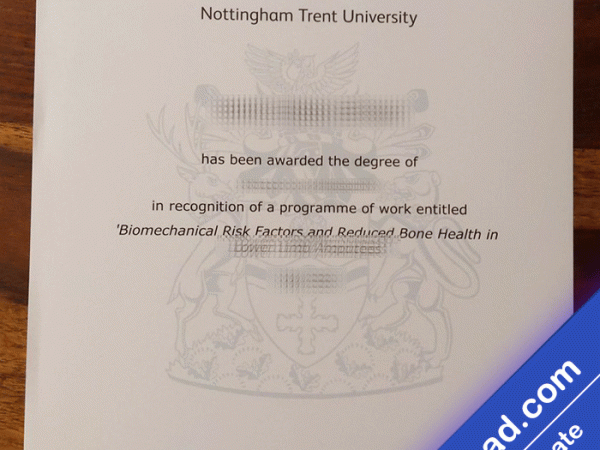 Nottingham Trent University Template (psd)
