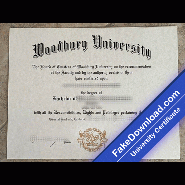 Woodbury University Template (psd)