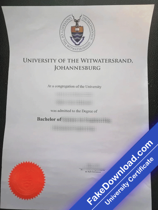 Witwatersrand University Template (psd)