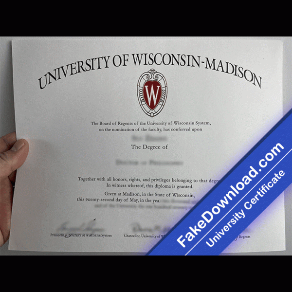 Wisconsin-Madison University Template (psd)