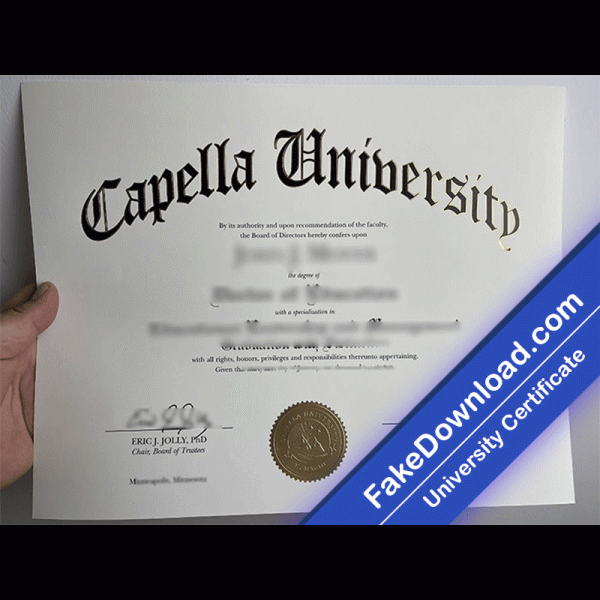 Capella University Template (psd)