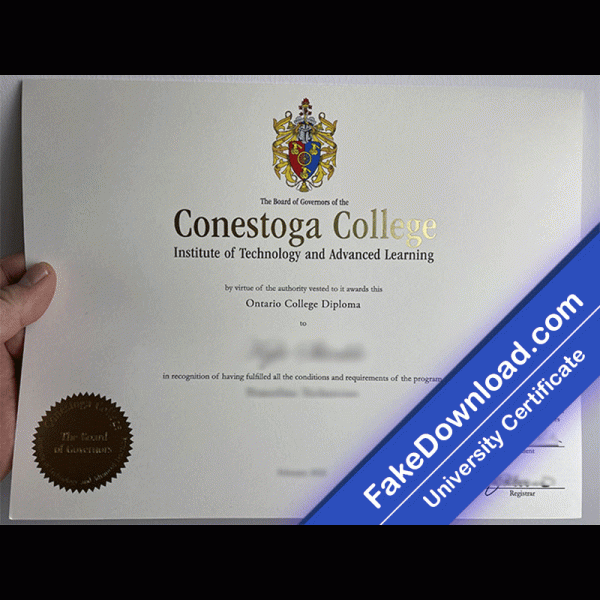 Conestoga College Template (psd)