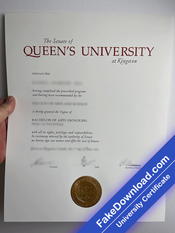 Queen’s University Template (psd)