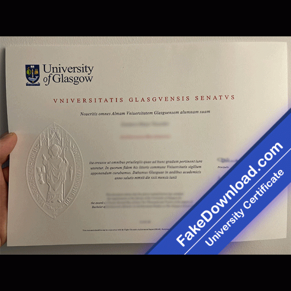 Glasgow University Template (psd)