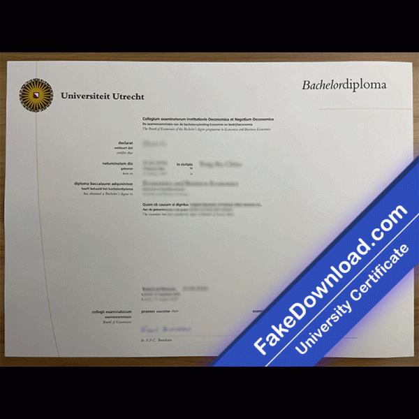 Utrecht University Template (psd)