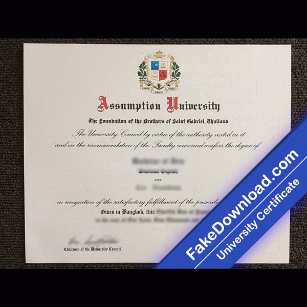 Assumption University Template (psd)