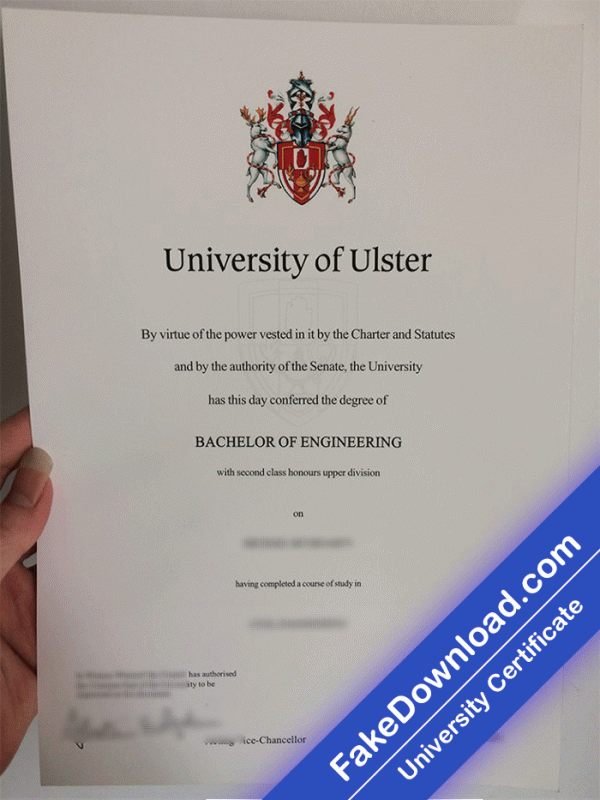 Ulster University Template (psd)