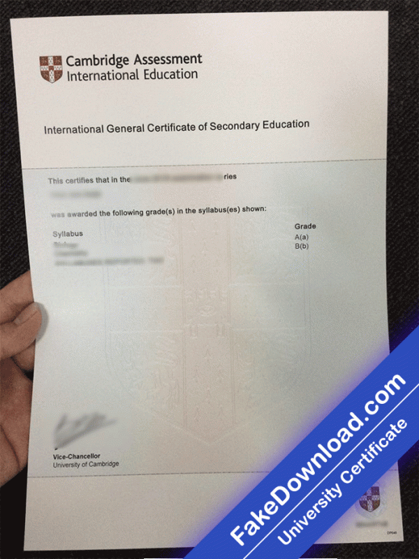 IGCSE University Template (psd)