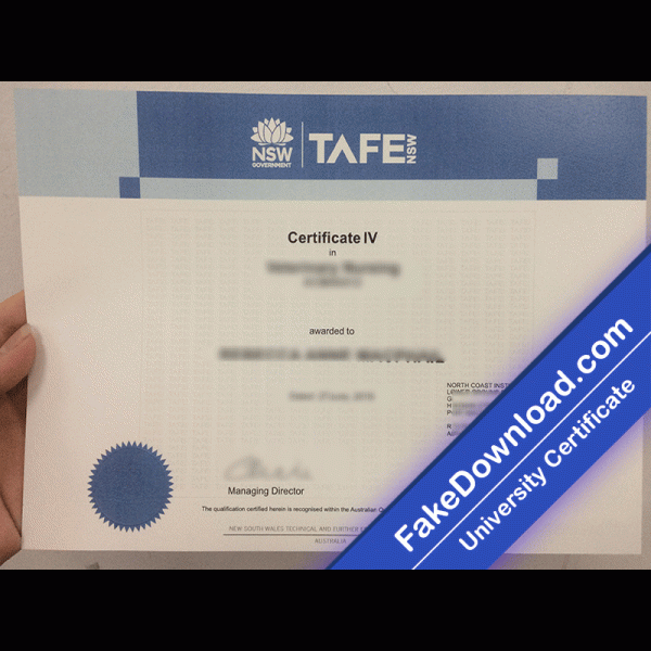 TAFE NSW University Template (psd)