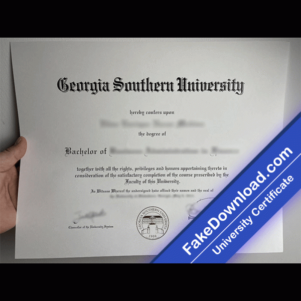 Georgia Southern University Template (psd)