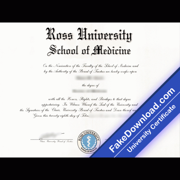 Ross University School of Medicine Template (psd)