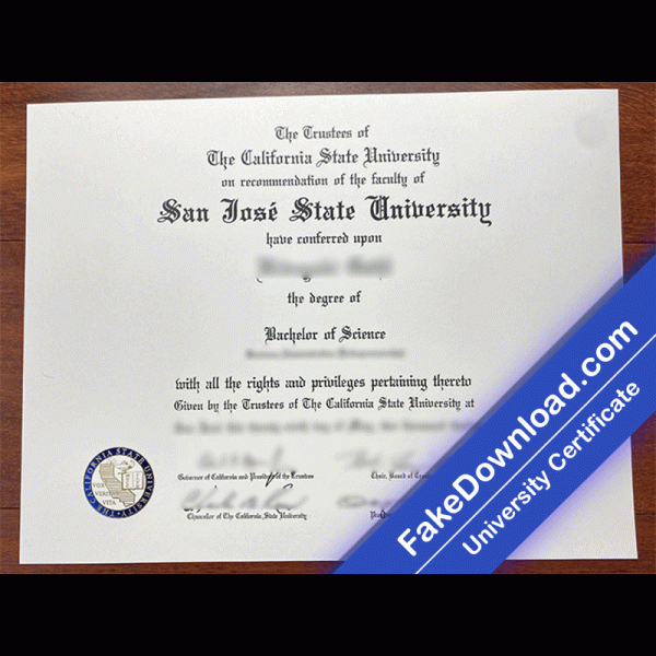 San Jose State University (SJSU) Template (psd)