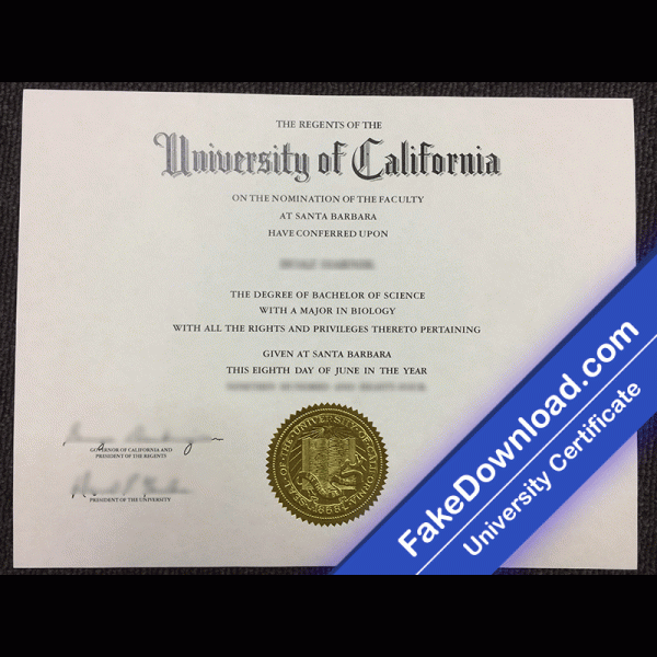 California, Santa Barbara University Template (psd)