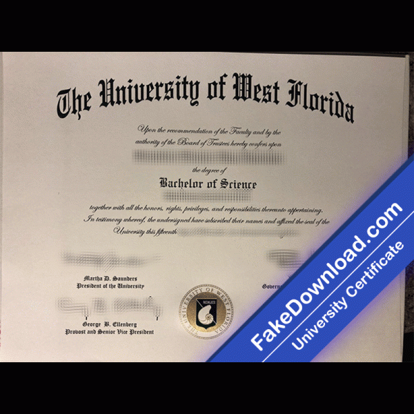 West Florida University Template (psd)