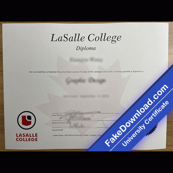 LaSalle College Template (psd)