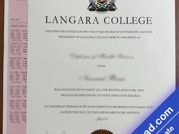 Langara College Template (psd)