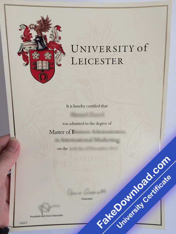 Leicester University Template (psd)