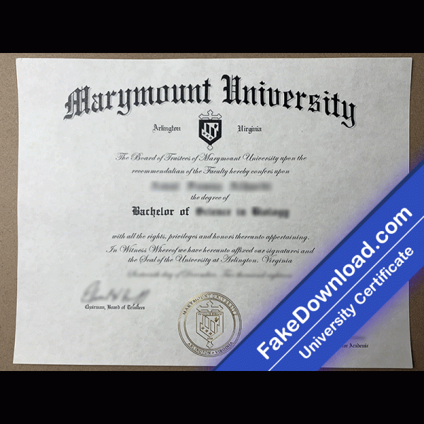 Marymount University Template (psd)