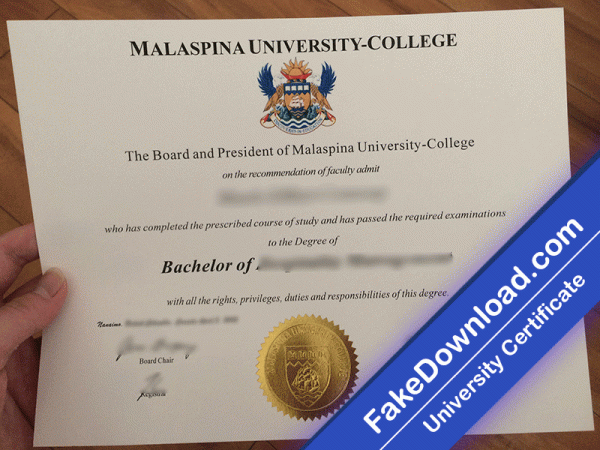 Malaspina University Template (psd)