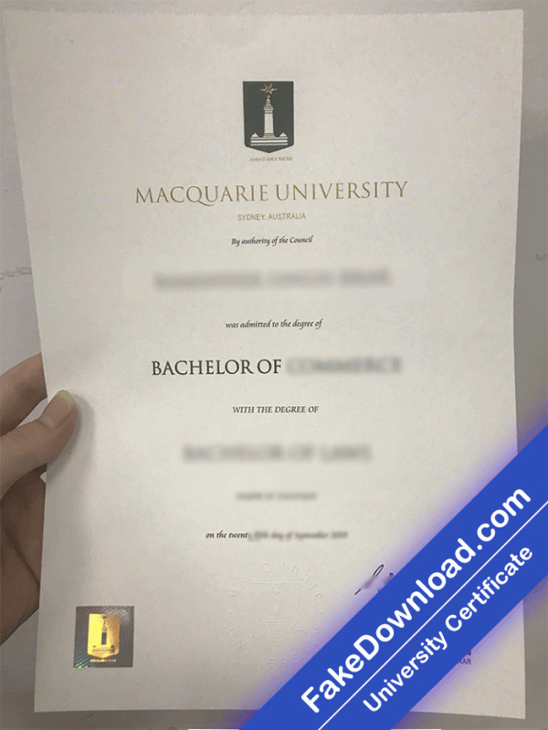 Macquarie University Template (psd)