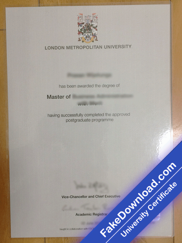 London Metropolitan University Template (psd)