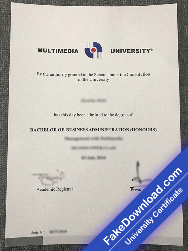 Multimedia University (MMU) Template (psd)