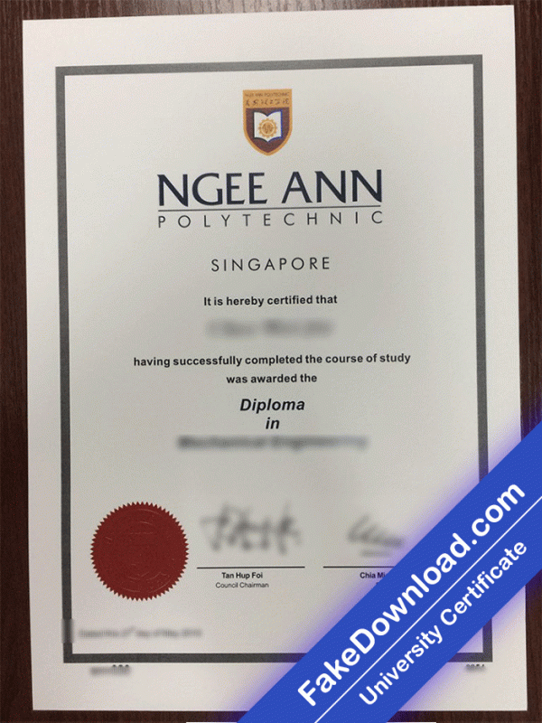 Ngee Ann Polytechnic University Template (psd)