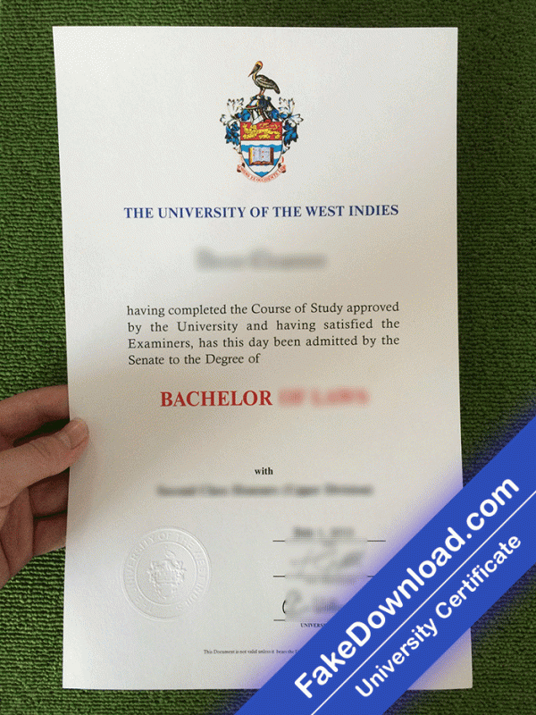 West Indies University Template (psd)