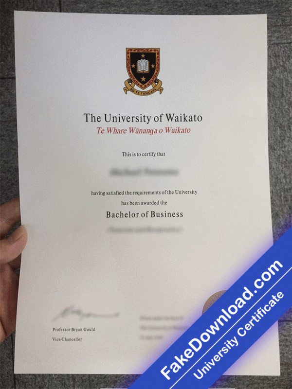 Purchase University of Waikato Template (psd)