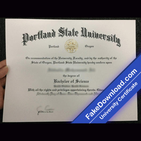 Portland University Template (psd)