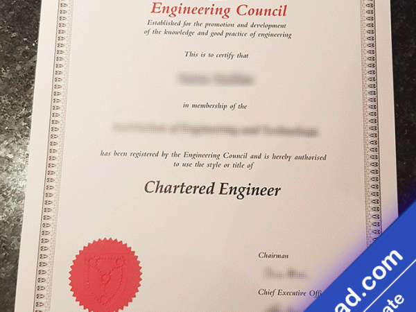 Chartered Engineer (CEng) University Template (psd)